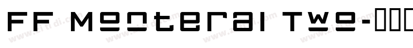 FF Monteral Two字体转换